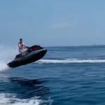 "Only porpoising that Red Bull drivers are feeling"- Max Verstappen preps himself for Spanish GP by jetskiing; F1 Twitter trolls Ferrari