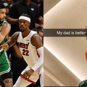 "My dad is better than you Jimmy Butler": NBA Twitter comes out with hilarious reactions featuring Deuce after Jayson Tatum 's amazing Game 2 performance