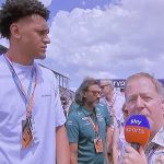 "Shows how big NFL stars are outside of America, no one knows them"- Sky Sports pundit Martin Brundle mistakes future NBA lottery pick Paolo Banchero with Patrick Mahomes at the Miami GP
