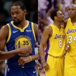 “Shaq would foul everybody on the 2017 Warriors out and we easily win”: Robert Horry scoffs at the notion that 2001 Lakers would lose to Steph Curry and company