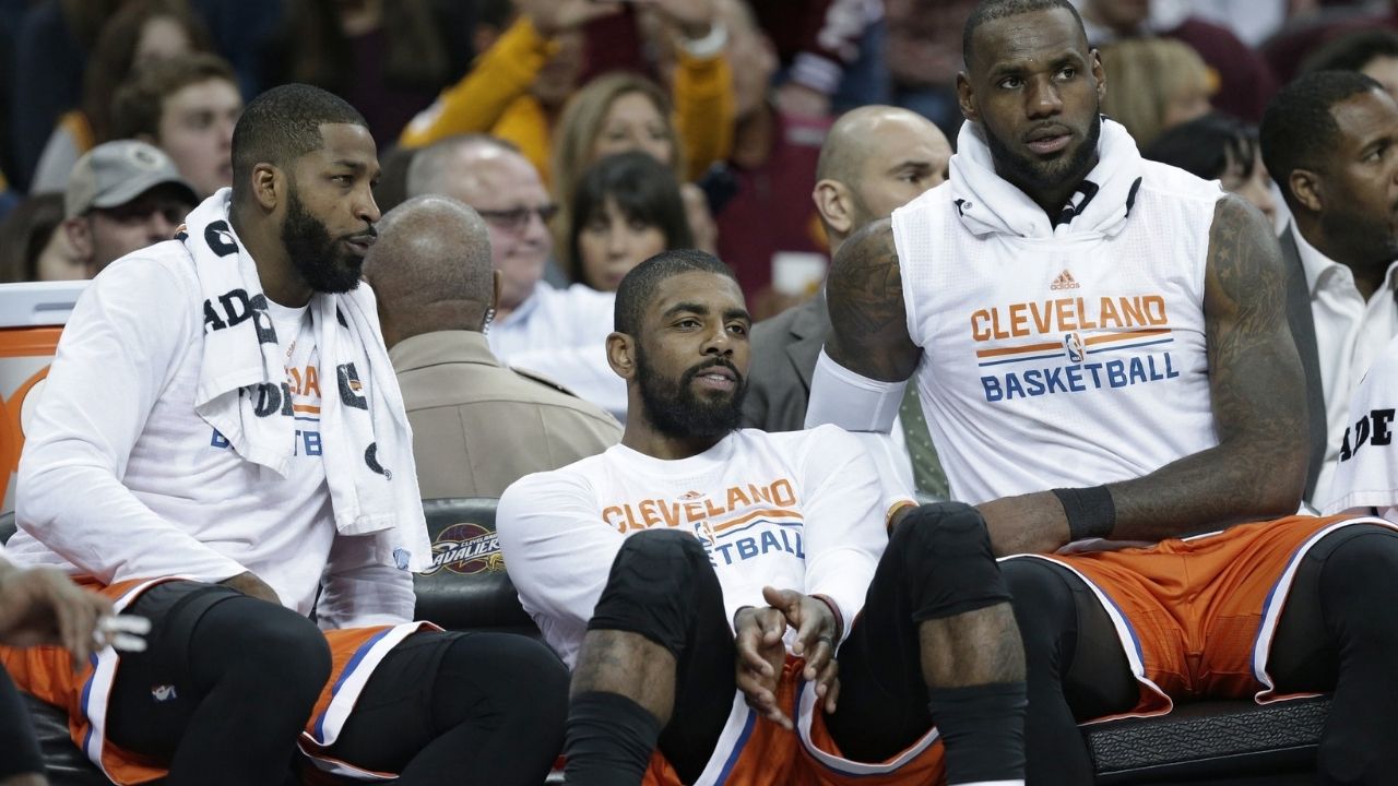 "I win a ship with somebody, they're always my favorite": Tristan Thompson calls LeBron James-Kyrie Irving one of the best duos