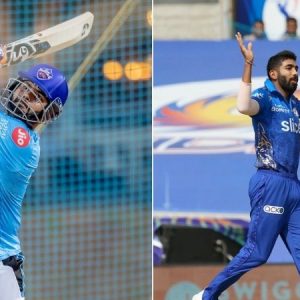 Rishabh Pant vs Jasprit Bumrah stats: Rishabh Pant vs MI IPL stats and last 5 innings list