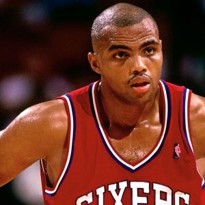 Charles Barkley was always seen as an angry young man when he came into the league. He once spat on a little girl and got fined $10,000!