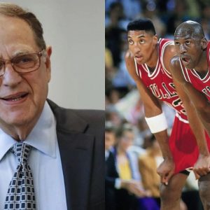 "I think if Scottie was not to return that might have an impact on Michael's decision": Bulls owner Jerry Reinsdorf's candid confession amid the 1998 Finals