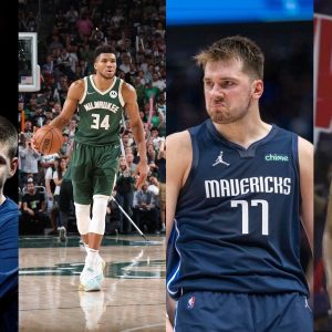 "The 80s were for Larry Bird and Magic Johnson, the 20s are going to be for Luka Doncic and Giannis": Nick Wright calls the next decade Giannis and Luka's as Lebron and KD approach the end of their careers
