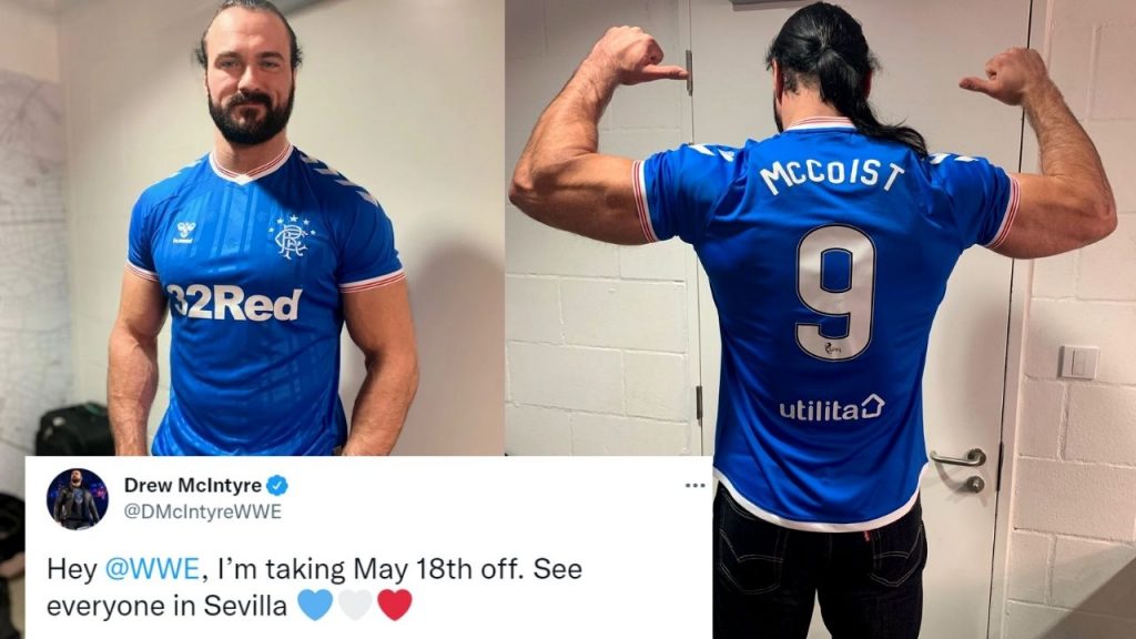 Rangers FC UEFA Europa League final Drew McIntyre