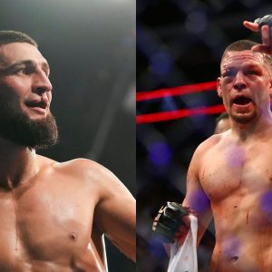 Khamzat Chimaev Nate Diaz 