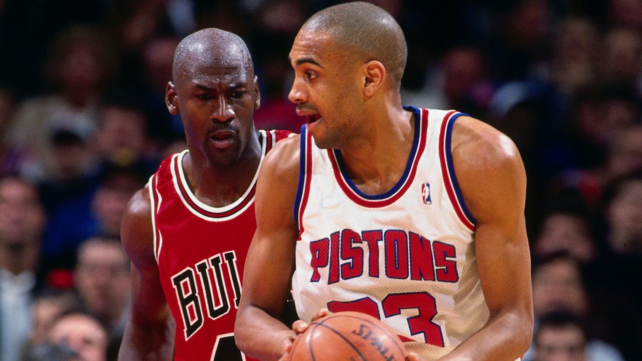 Grant Hill was supposed to be the guy who took over Michael Jordan. Injuries derailed his career but he did get to beat MJ, momentarily.  