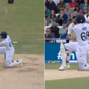 "Ludicrous reverse sweep": Joe Root reverse sweeps Neil Wagner for six over third man at Headingley