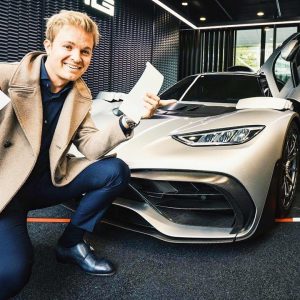 "I did not see that coming" - Nico Rosberg showcases his fully customized Mercedes AMG Project One car
