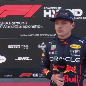 "We have a good opportunity for tomorrow"– Max Verstappen sends warning to Ferrari ahead of main race