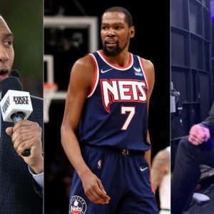 “Aww, I’m so proud of these men”: Kevin Durant pettily takes shots at Stephen A Smith and Skip Bayless after the analysts hash out their feud