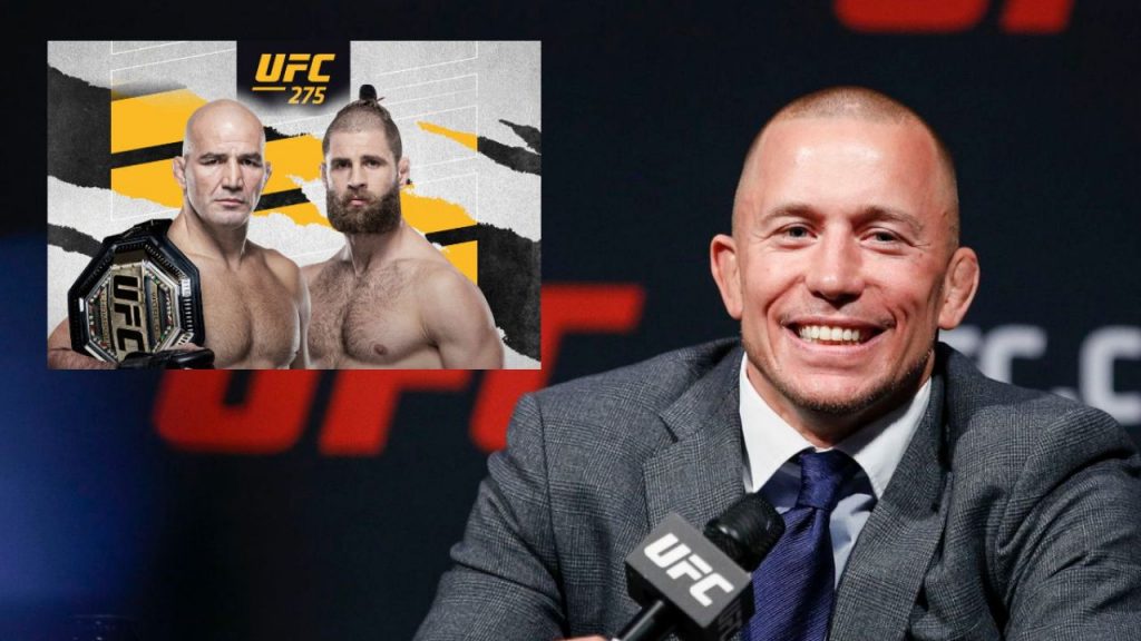 George St-Pierre UFC 275