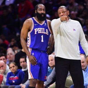 "James Harden will get a large contract, I love him": Doc Rivers beams with confidence when asked about Sixers guard getting $200M+extension