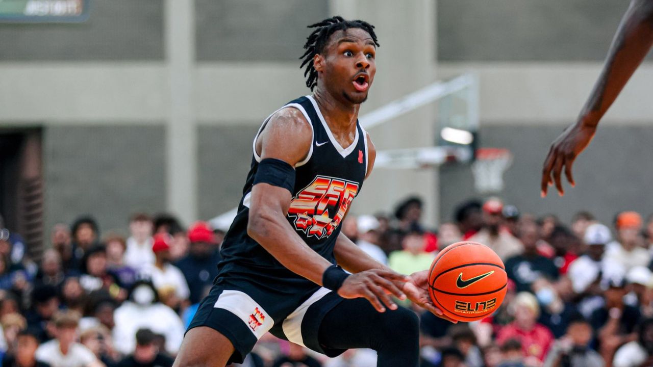 Bronny James is looking poised to join a D1 college. Ballislife on IG posted a flashy compilation and LeBron Sr. shows the love on his story.