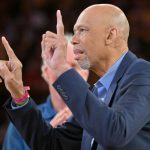 "Best hotdog topping? The tears of Larry Bird and the 1985 Boston Celtics": Kareem Abdul-Jabbar had a snarky one-liner in response to a culinary question