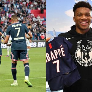 "Hey, Neymar & Mbappe!! Let me be your Striker": Giannis Antetokounmpo took to Twitter to make a special request to the PSG stars