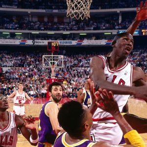 "Michael Jordan's ICONIC mid-air switch layup is BASIC!": NBA Twitter trolls Nick Wright for his daft take about the Bulls GOAT