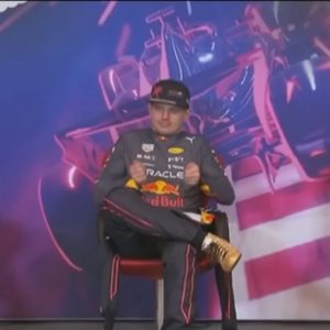 "Max Verstappen knows what it's like to bounce in Copse"- Lewis Hamilton and Red Bull ace joke while talking about Silverstone circuit