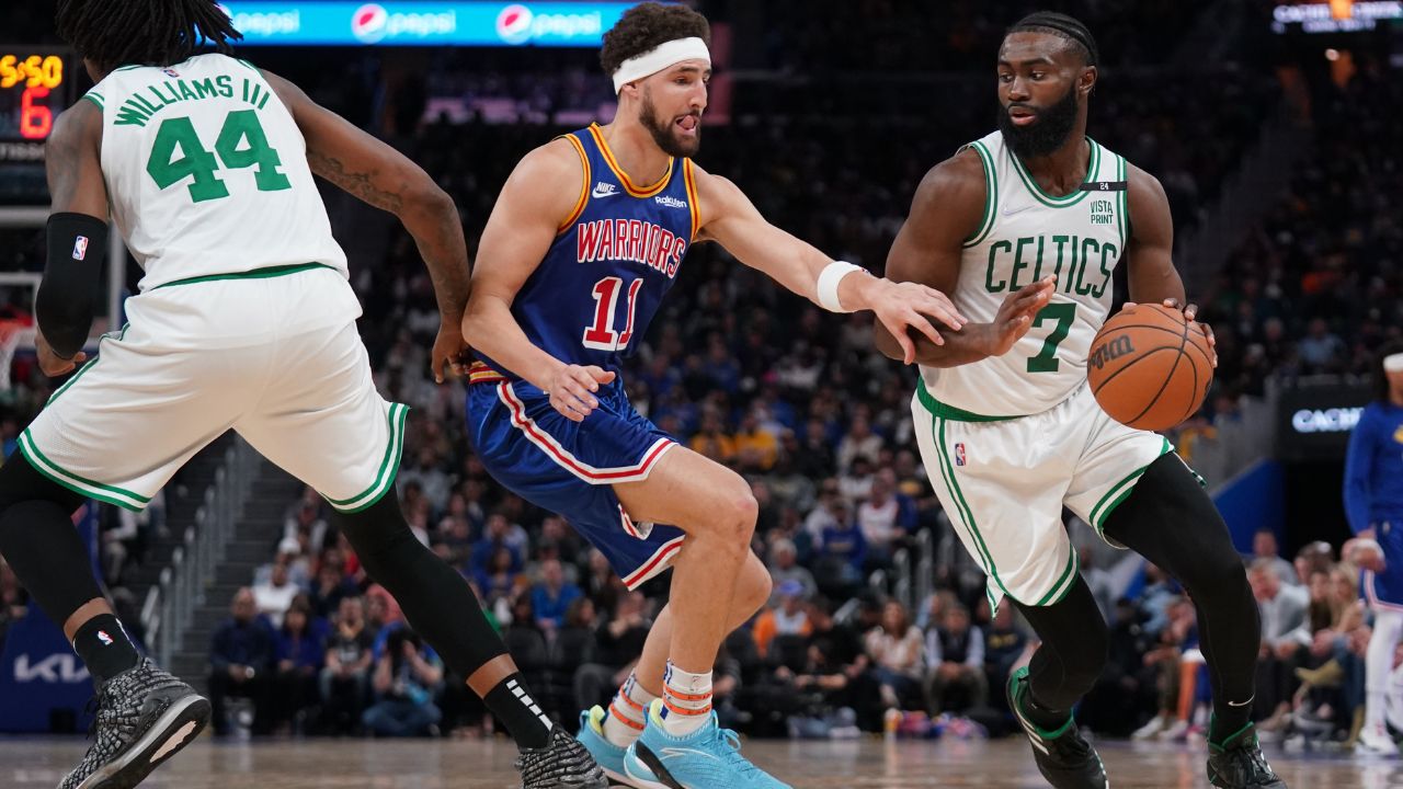 "Klay Thompson will be better than Jayson Tatum and Jaylen Brown in the NBA Finals": Skip Bayless explains why the ‘other’ splash brother could win the Finals MVP