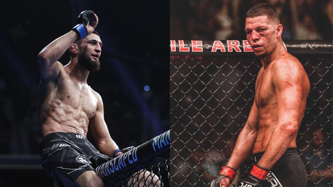 khamzat chimaev nate diaz