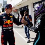 "He's drifting very nicely"- When Max Verstappen mocked rival Lewis Hamilton for lack of grip
