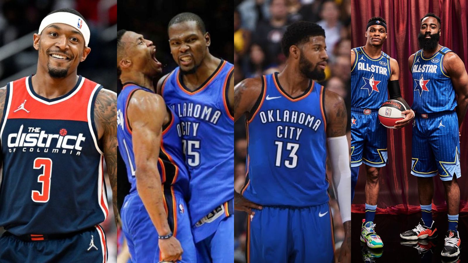 “Harden, KD, Paul George, and Bradley Beal ALL had CAREER YEARS with Russell Westbrook”: NBA Twitter shuts Colin Cowherd down as the Fox Sports analyst throws shade on Brodie while complementing Draymond Green