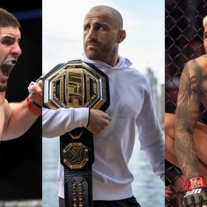 Alexander Volkanovski Islam Makhachev Charles Oliveira