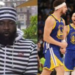 "Stephen A Smith looks concerned but amused at Kendrick Perkins' prison garb on national TV": NBA Twitter combusts as Warriors get flamed by First Take for 'being in jail' in Game 1 loss to Celtics