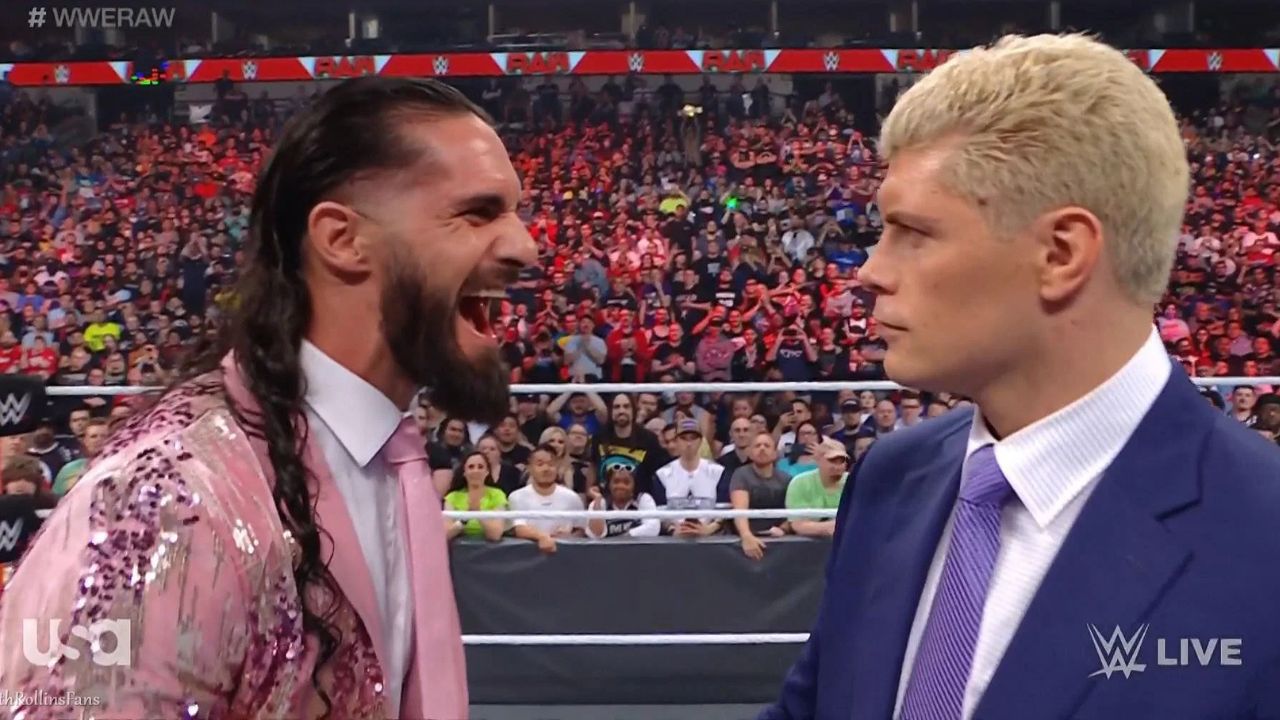 Cody Rhodes Seth Rollins