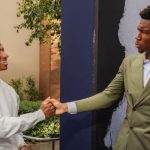 Giannis Antetokounmpo's biopic "Rise" is out now Marcus Rashford turned up from Manchester to show his support.  