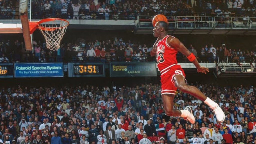 Michael Jordan, Dominique Wilkins, Julius Erving - 3 NBA Legends United by an Item Forbidden By the NBA
