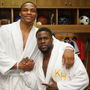 "Russell Westbrook, why the number 0? Because that’s what your IQ is": Kevin Hart has a hilarious conversation with the now Los Angeles Lakers star in 'Cold as B*lls"