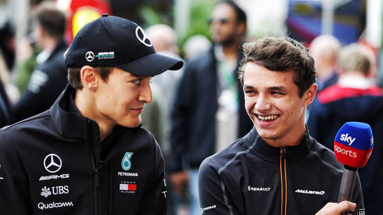 "I just don’t see as fun a side of him"– Lando Norris on George Russell ever since joining Mercedes
