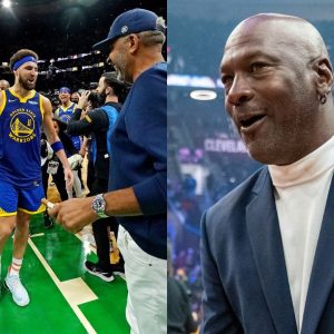 ‘I’m gonna go Michael Jordan, won’t play for another coach besides Steve Kerr’: Klay Thompson channels his inner MJ to show appreciation to Warriors head coach