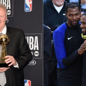 “LeBron James because he’s great like Michael Jordan, Kevin Durant, Kawhi Leonard, all the Warriors”: When Larry Bird revealed which modern NBA players he enjoyed watching