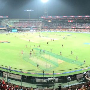 M Chinnaswamy Stadium boundary length: The Chinnaswamy Stadium in Bengaluru has been a paradise for the batters.