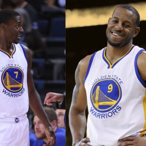 "Andre Iguodala just needed the extra space!": When Warriors' veteran cleared out his young teammate's locker for not performing well during the 2014-15 season