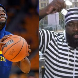 "You got fools like Kendrick Perkins coming in dressing like a clown": Draymond Green finally breaks his silence on former Celtics player's Alcatraz-themed outfit