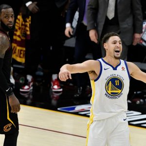 "LeBron James was 2nd on a 3-point list?!?!": NBA Twitter reacts as Klay Thompson moves to the 2nd spot on all-time Playoff 3 Pointers Made