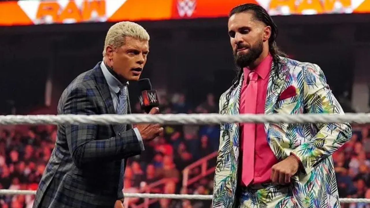 Cody Rhodes Seth Rollins