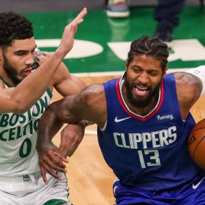 NBA Twitter will overanalyze and compare players from all eras. Modern comparisons are apt, this time it's Jayson Tatum and Paul George. 