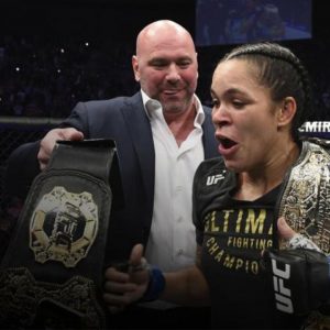Dana White Amanda Nunes