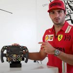 "Approximately $90,000 and complex technology of a steering wheel" - Carlos Sainz explains his Ferrari steering wheel