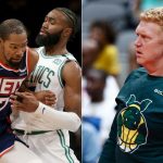 “There’s no way Nets give away a $198 million worth Kevin Durant for Jaylen Brown and a few picks”: NBA Twitter reacts to Brian Scalabrine’s bizarre trade idea between Brooklyn and Boston