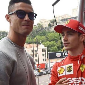 "Charles Leclerc and Cristiano Ronaldo, what a good combination"- Manchester United star making his mark on the F1 paddock at the 2019 Monaco GP