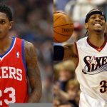 “Allen Iverson and Chris Webber poured water on me, didn’t they?” When Lou Williams was hilariously given his rookie treatment by Sixers legends