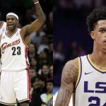 "LeBron James was my favorite player growing up": Shaquille O'Neal's son Shareef O'Neal addresses media post his workout with Lakers