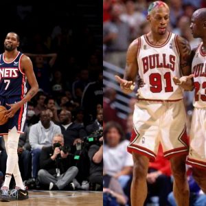 “Kevin Durant is just long and tall, we’d lock him up”: When Dennis Rodman boldly claimed him along with Michael Jordan and Scottie Pippen could defend KD with ease
