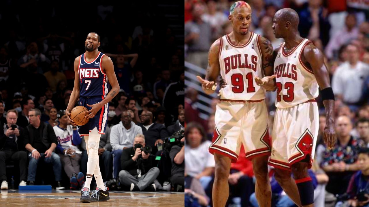 “Kevin Durant is just long and tall, we’d lock him up”: When Dennis Rodman boldly claimed him along with Michael Jordan and Scottie Pippen could defend KD with ease